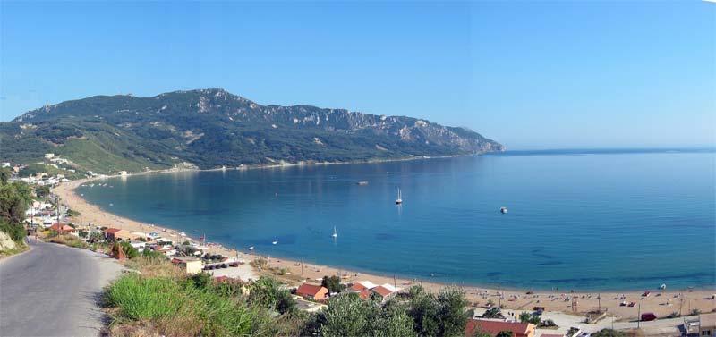 Maria Apartments Agios Georgios Pagon Exterior foto
